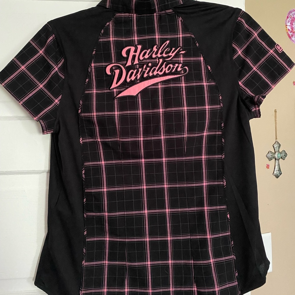 Harley Davidson Women’s Plaid Small